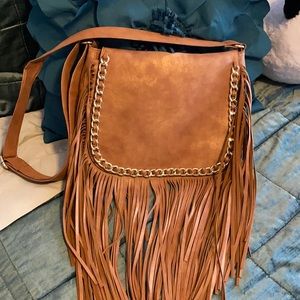Missimo Fringed crossbody bag
